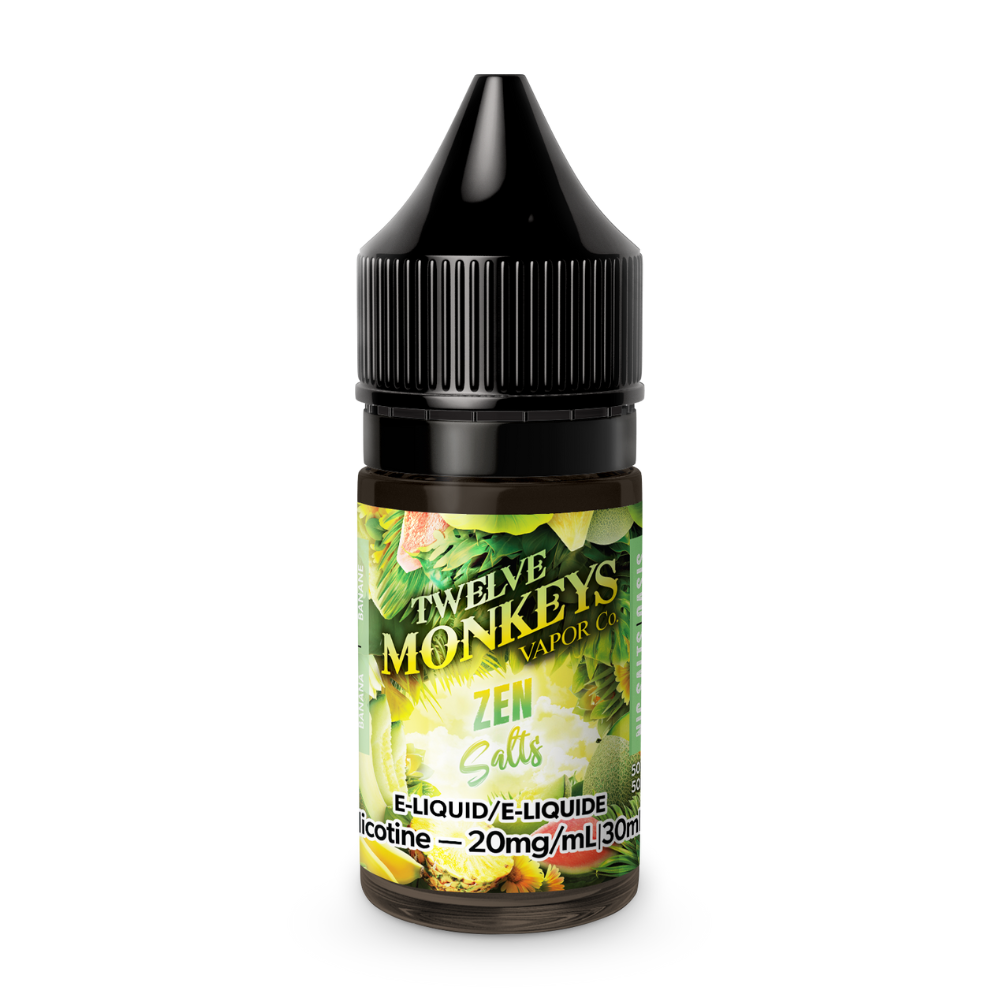 Twelve Monkeys Vape Juice Nic Salts 30mL