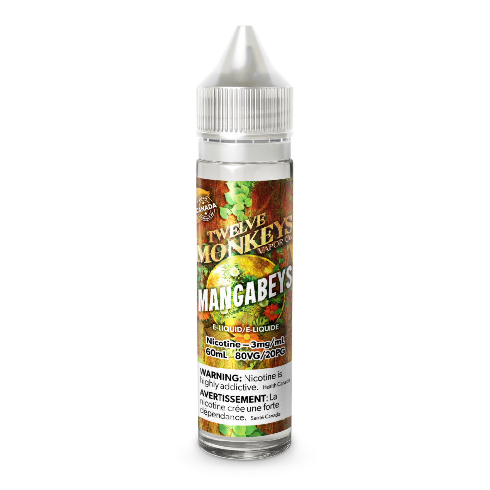Twelve Monkeys Vape Juice Freebase 60mL
